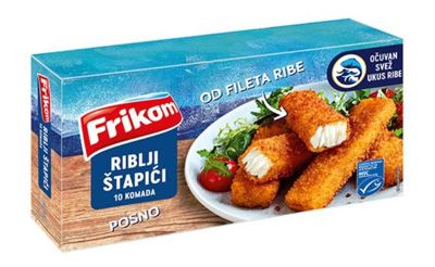 PANIRANI RIBLJI STAPICI 300g FRIKOM