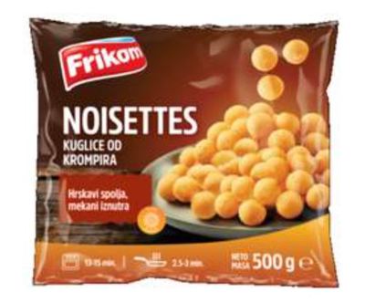 KUGLICE OD KROMPIRA NOISETT 500G FR