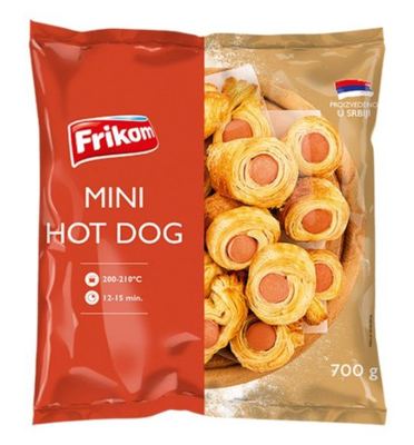 MINI HOT DOG 700GR FRIKOM