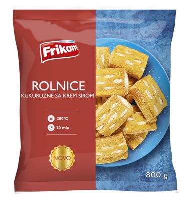 FRI.ROLNICE KUKURUZNE S KREM SIROM 800G