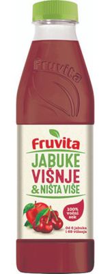 SOK VOĆNI JABUKE VIŠNJE & NIŠTA VIŠE 0.8L FRUVITA