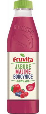 SOK VOĆNI JABUKE MALINE BOROVNICE & NIŠTA VIŠE 0.8L FRUVITA