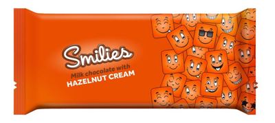 Cokolada sa lesnik kremom Smilies 94g