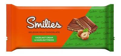 Cokolada komadici lesnika Smilies 98g