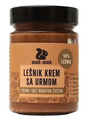 LEŠNIK I URMA POSNI KREM BEZ DODATNOG ŠEĆERA 300G