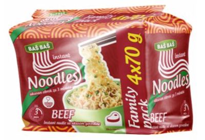 NUDLE UKUS GOVEDINE BAŠ BAŠ 280G 4/1