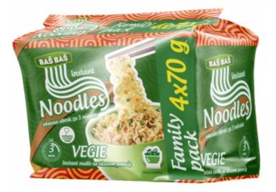 NUDLE UKUS POVRĆA BAŠ BAŠ 280G 4/1