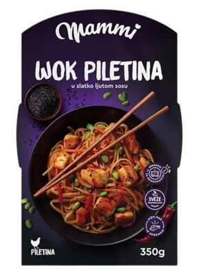GOTOVO JELO WOK PILETINA MAMMI 350G