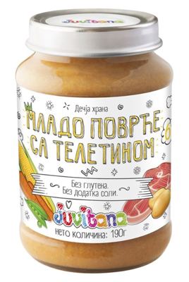 JUVITANA KAŠICA POVR TELET 190 G