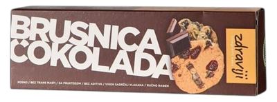 KEKS BRUSNICA ČOKOLADA 120GR SWEET FAMILY