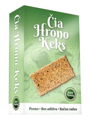 KEKS ČIA HRONO 100GR SWEET FAMILY