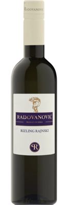 VINO 0.7L BELO RAJNSKI RIZLING 1/6 PODRUM RADOVANO