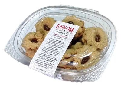 KOLAČI CVETIĆI ČAJNO PECIVO ESKOM 350G