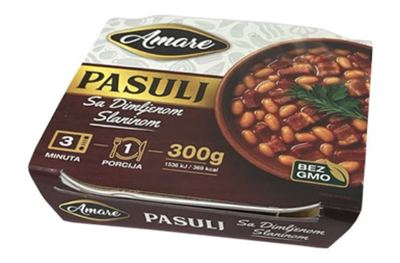 PASULJ SA DIMLJENOM SLANINOM AMARE 300G