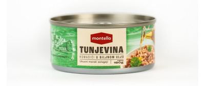 TUNJEVINA KOMADICI MONTE LLA U BILJNOM ULJU 160G
