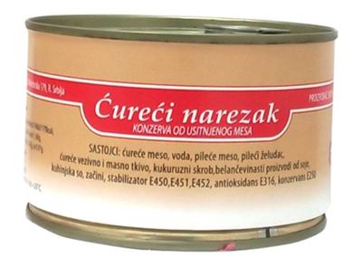 Cureci narezak 0400+10% gratis Banat