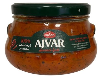 AJVAR DOMAĆI LJUTI 550G MANARI