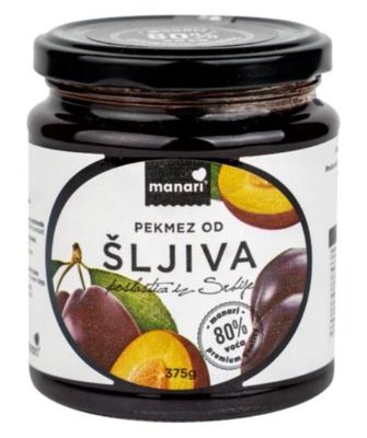 PEKMEZ ŠLJIVA 375G MANARI KOPIKO