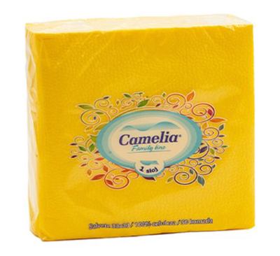SALVETE CAMELIA 33X33 301 ŽUTE DVOSLOJNE