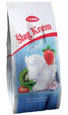 Slag krem beli 500g #10 Yumis