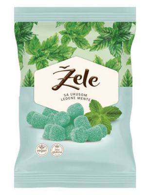 ZELE BOMBONE MENTOL 100g COKOLEND
