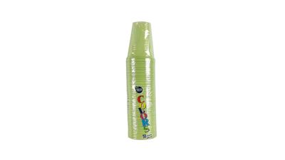 ČAŠE PLASTIČNE ZELENE 0.2L 50/1 FRESH