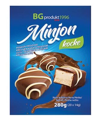 ROYAL MINJON KOCKE 250GR