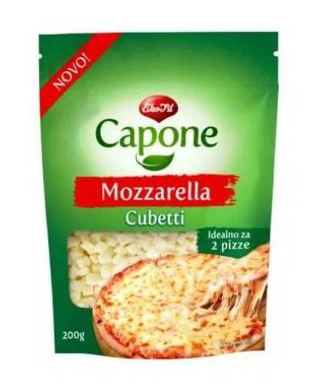 SIR MOZZARELLA CUBETI CAPONE 200G EKOFIL
