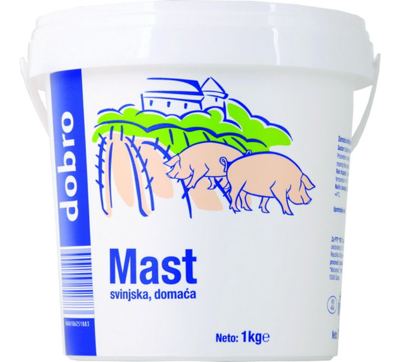 MAST DOMACA SVINJSKA 1KG DOBRO