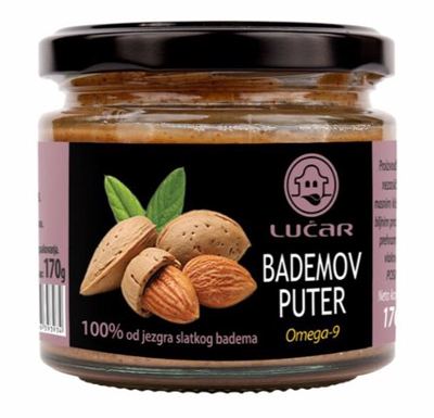 Puter od badema Lucar 170g