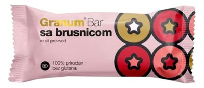 ADT. GRANUM BAR BRUSNICA 30G