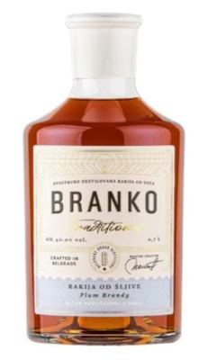 Rakija Branko sljiva 40% 0.7l