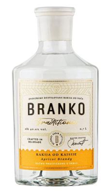 RAKIJA BRANKO TRADITIONAL KAJSIJA 0.7L