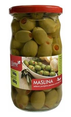 MASLINE ZELENE SA PAPRIKOM LIBERO 700G