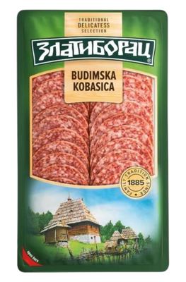 KOBASICA BUDIMSKA SLAJS 100GR. ZLATIBORAC