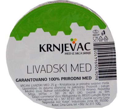 LIVADSKI MED 25g KRNJEVAC