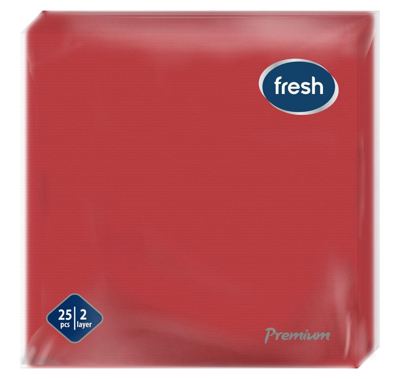 Salvete FRESH 38/25 premium CRVENA 14