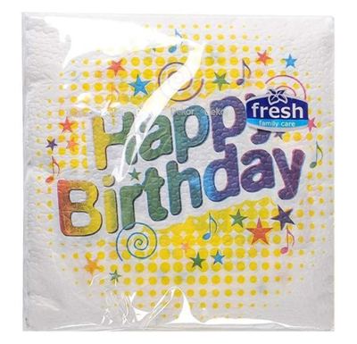 SALVETA FRESH HAPPY BIRTHDAY 45/1