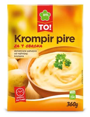 TO! KROMPIR PIRE 360GR (3X120GR)