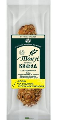 KIFLA TONUS SA SUNCOKRETOM 100 GR TRIVIT