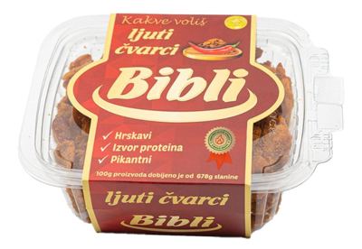 ČVARCI LJUTI 200 GR BIBLI