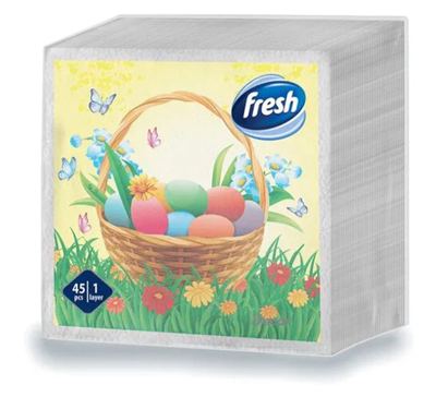 FRESH SALVETA DEKOR SRECAN USKRS 1SL 45/1 PIRAMIDA