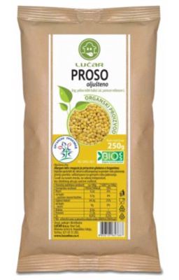 PROSO ORGANSKI OLJUŠTEN LUČAR 250G