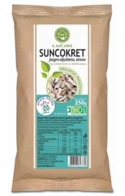 SUNCOKRET ORGANSKI JEZGRO SIROVO LUČAR 250G