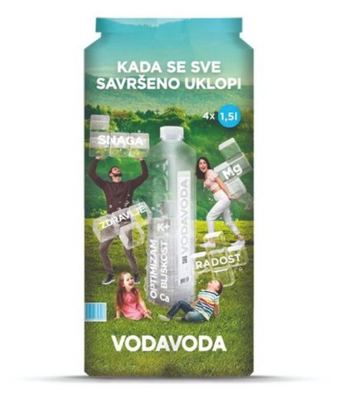 VODA NEGAZIRANA VODAVODA MULTIPACK 4X1.5L
