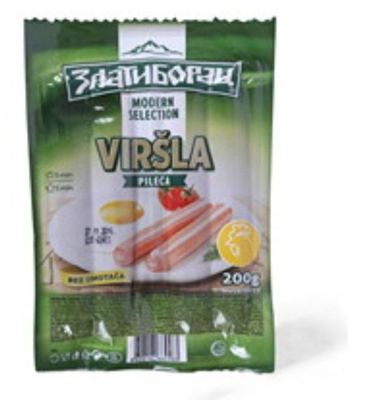 ZLATIBORAC PILECA VIRŠLA 200G VAKUUM