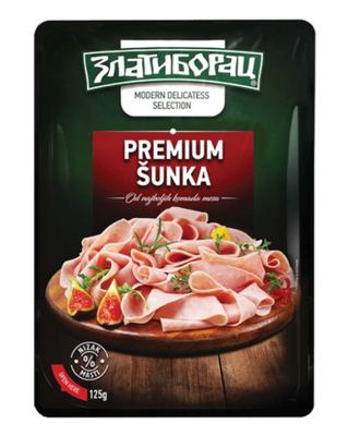 ŠUNKA PREMIUM 125GR ZLATIBORAC