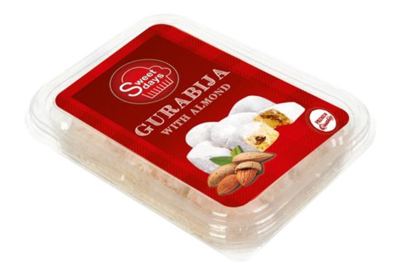 KOLAC GURABIJA SA BADEMOM 350GR SWEET DAYS
