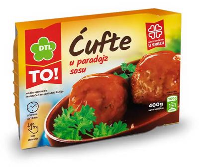 TO! CUFTE U PARADAJZ SOSU 400GR