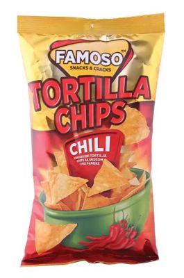 FAMOSO TORTILJA ČIPS CHILLI 85G